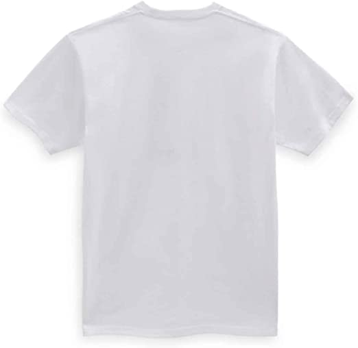 Vans Men's Classic Short Sleeve Tee, (Death Blooms) White