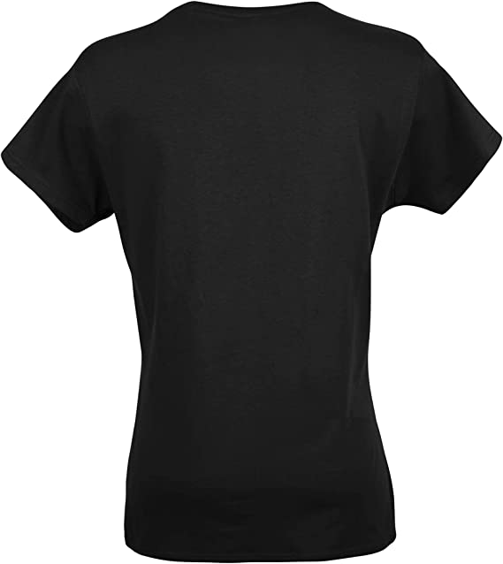 Gildan Women's (2 Pack) Softstyle Cotton T-Shirt, Style G64000l, Black