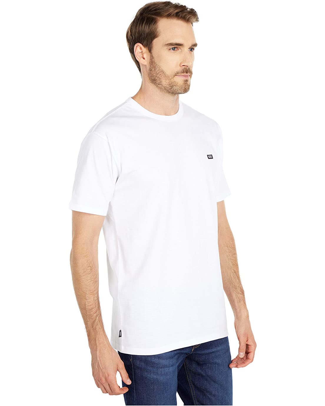 Vans Men's Short Sleeve Tee, (OTW Classic) White