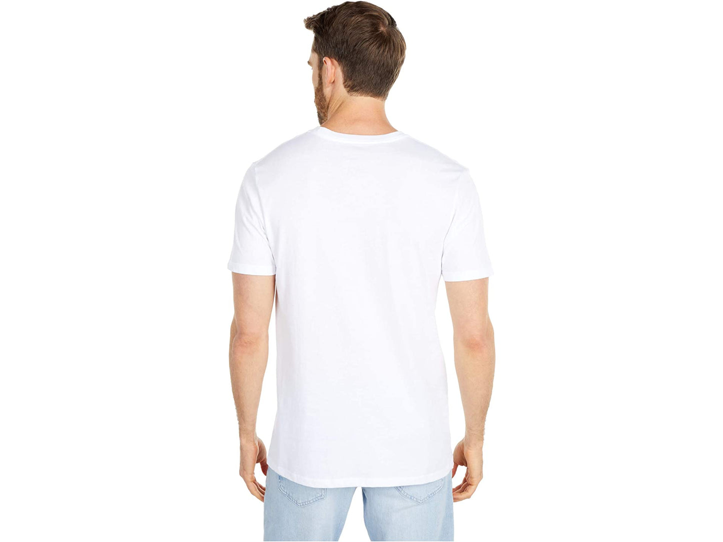 Vans Men's Short Sleeve Tee, (Easy Box) White/Canton