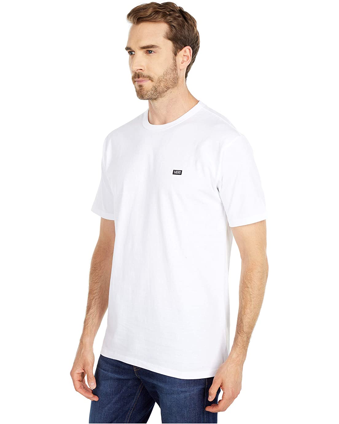 Vans Men's Short Sleeve Tee, (OTW Classic) White