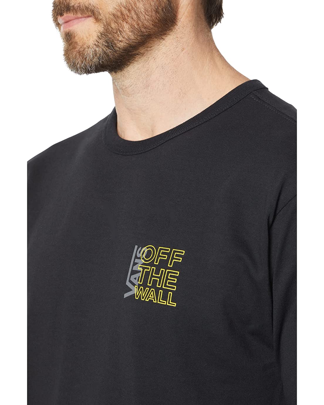 Vans Men Classic Long Sleeve OFF The Wall, Black