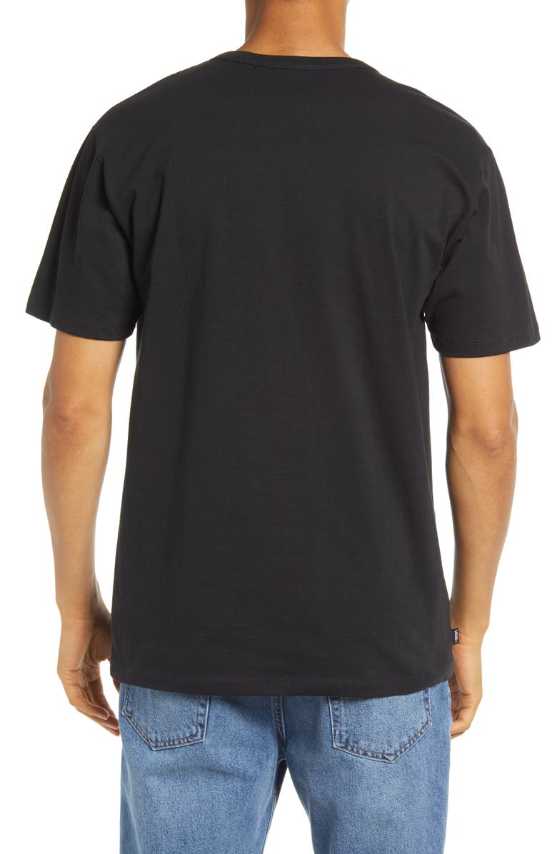 Vans Men's Short Sleeve Tee, Graphic Pocket/Black