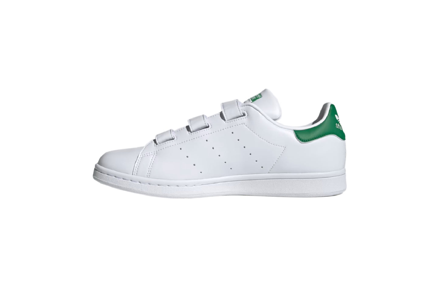 Adidas Men's Stan Smith CF Originals Sneakers, Cloud White/Cloud White/Green