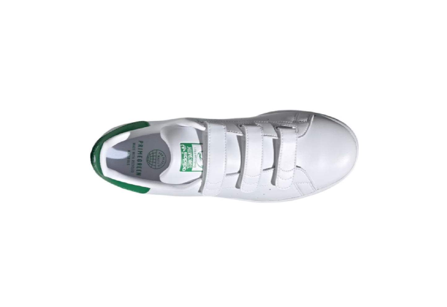 Adidas Men's Stan Smith CF Originals Sneakers, Cloud White/Cloud White/Green