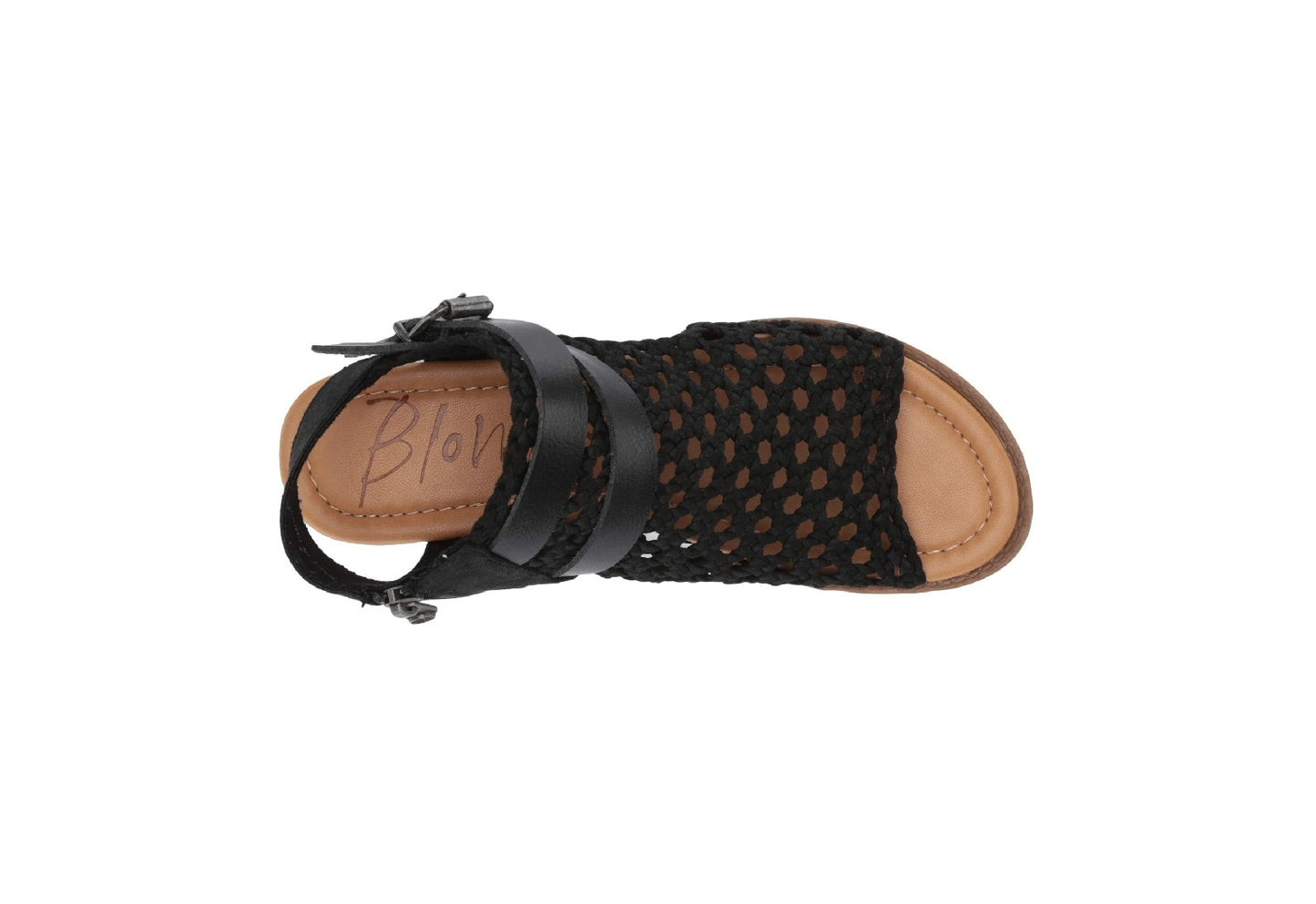 Blowfish Malibu Women's Balla-D Sandals, Black Woven
