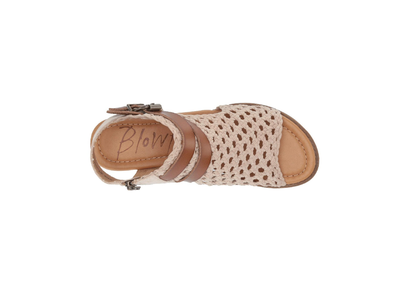 Blowfish Malibu Women's Balla-D Sandals, Gold Woven