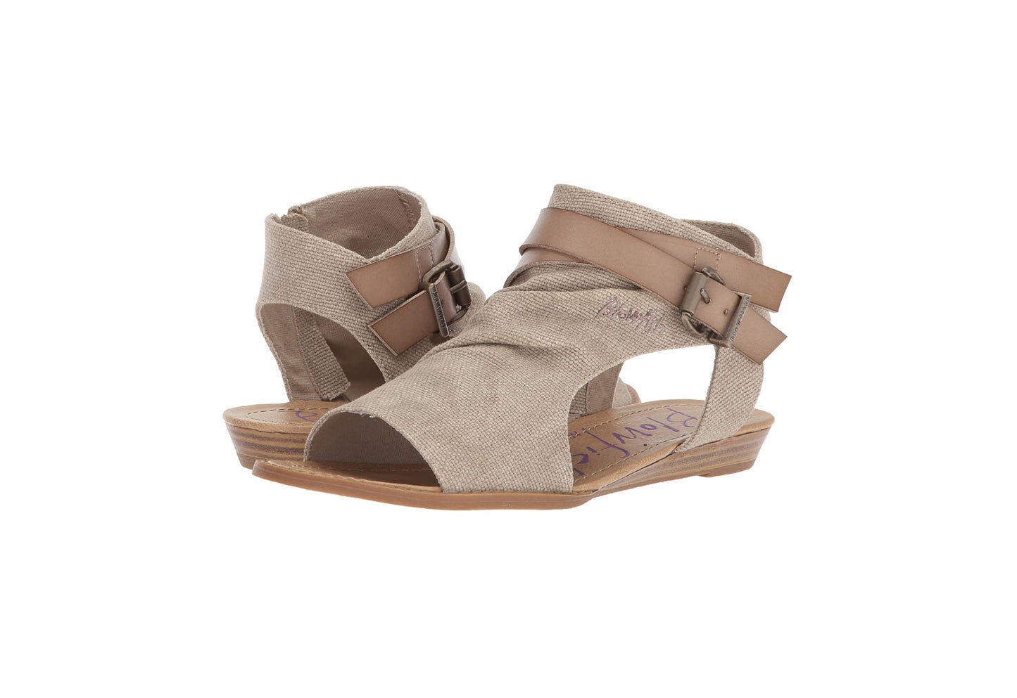 Blowfish Malibu Women's Balla Sandals, Light Taupe Rancher