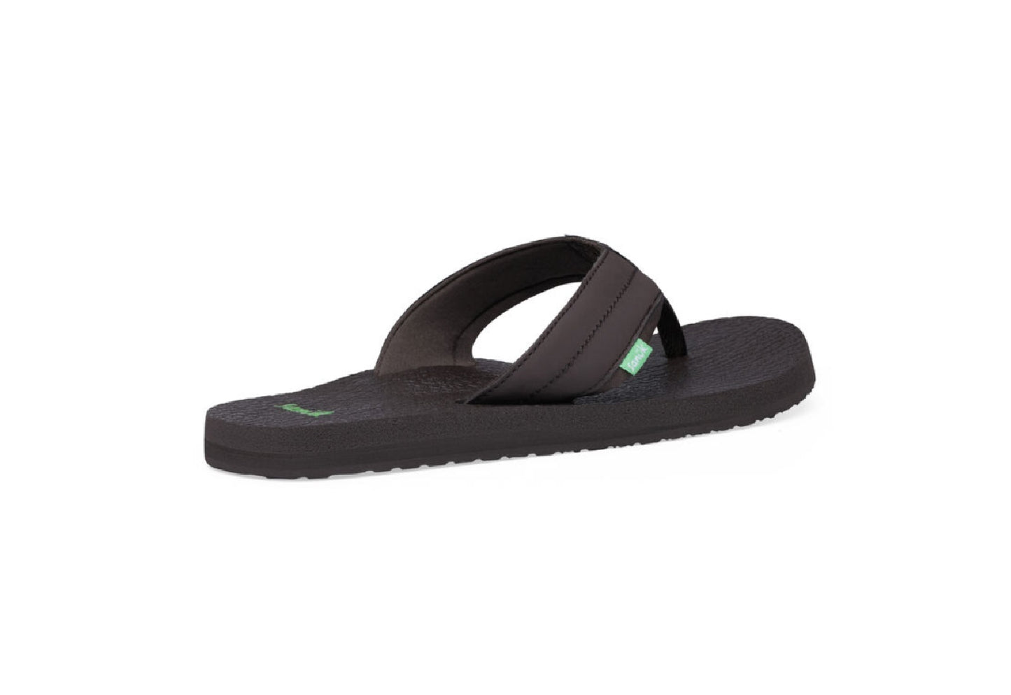 Sanuk Men's Beer Cozy 2 Flip Flops, Dark Brown