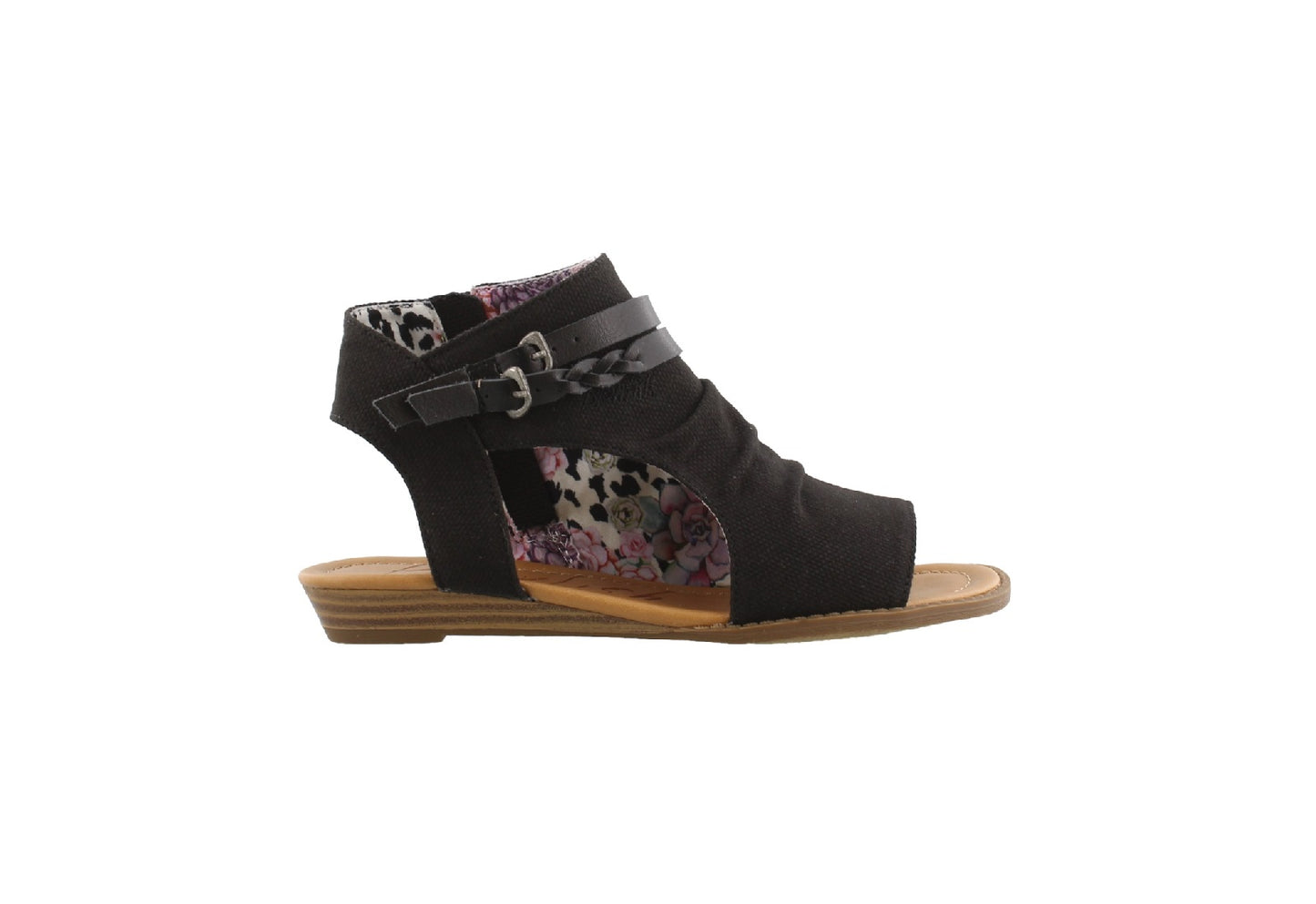Blowfish Malibu Women's Blumoon Sandals, Black Rancher