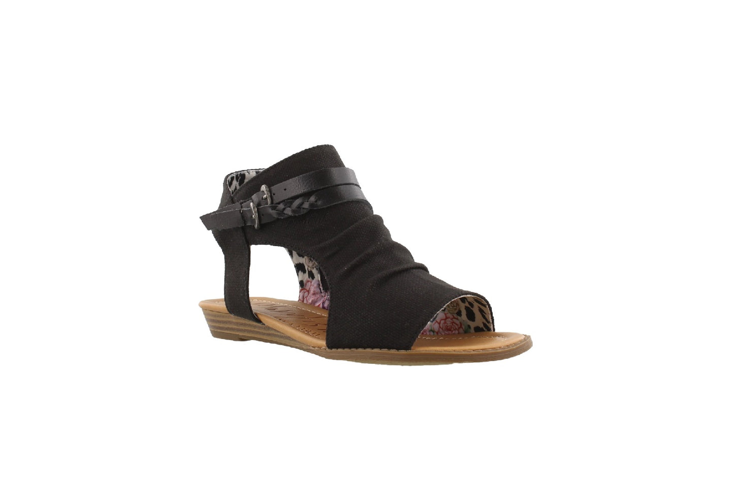 Blowfish Malibu Women's Blumoon Sandals, Black Rancher