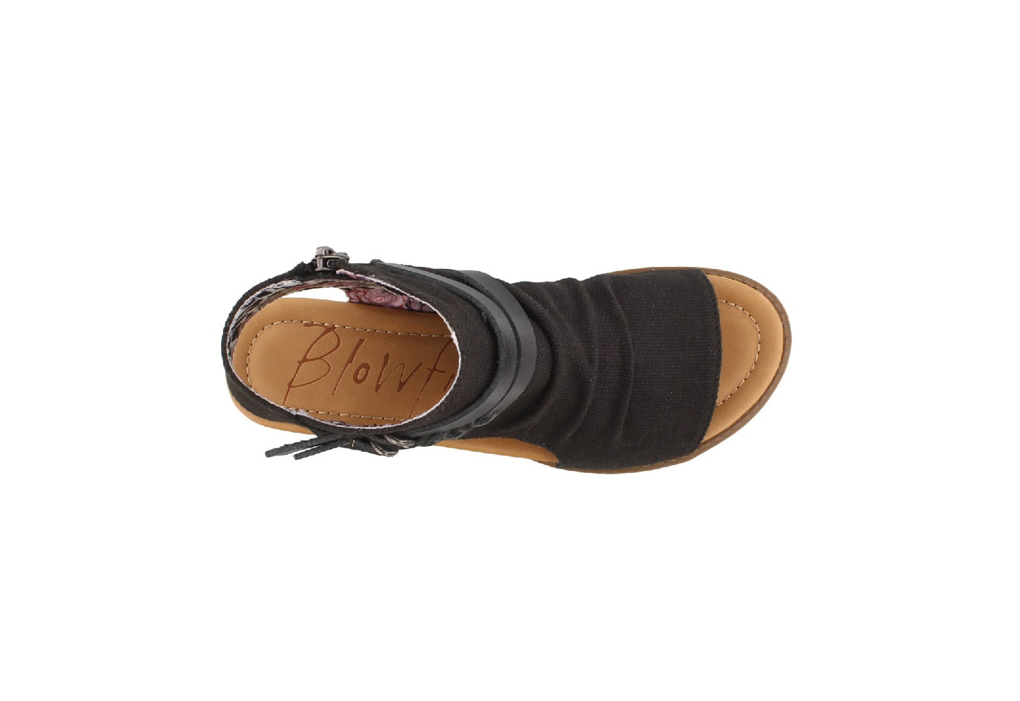 Blowfish Malibu Women's Blumoon Sandals, Black Rancher