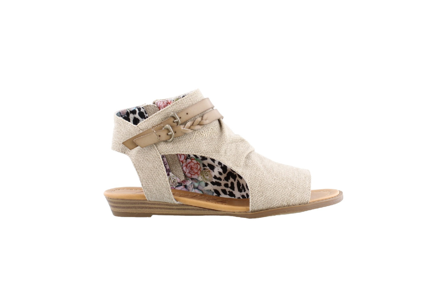 Blowfish Malibu Women's Blumoon Sandals, Light Taupe Rancher