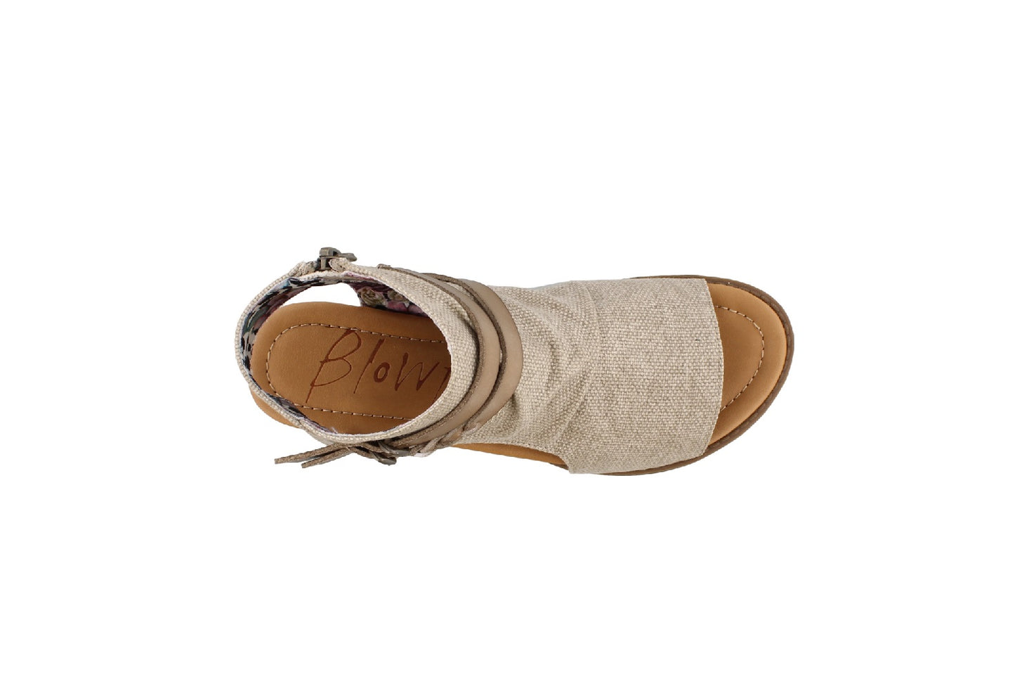 Blowfish Malibu Women's Blumoon Sandals, Light Taupe Rancher