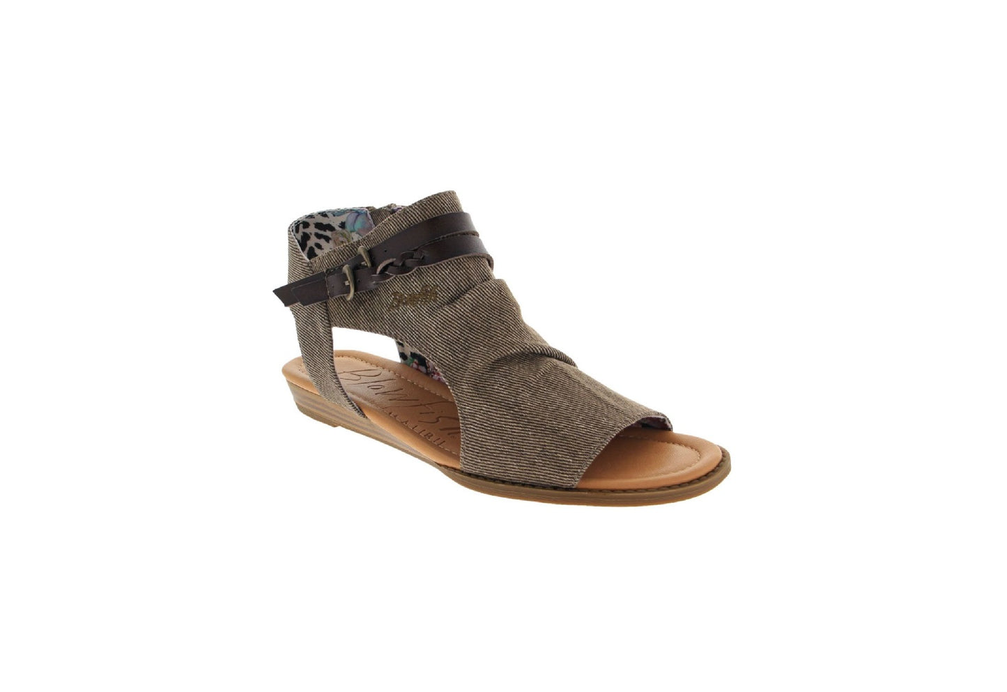 Blowfish Malibu Women's Blumoon Sandals, Mud Smokey