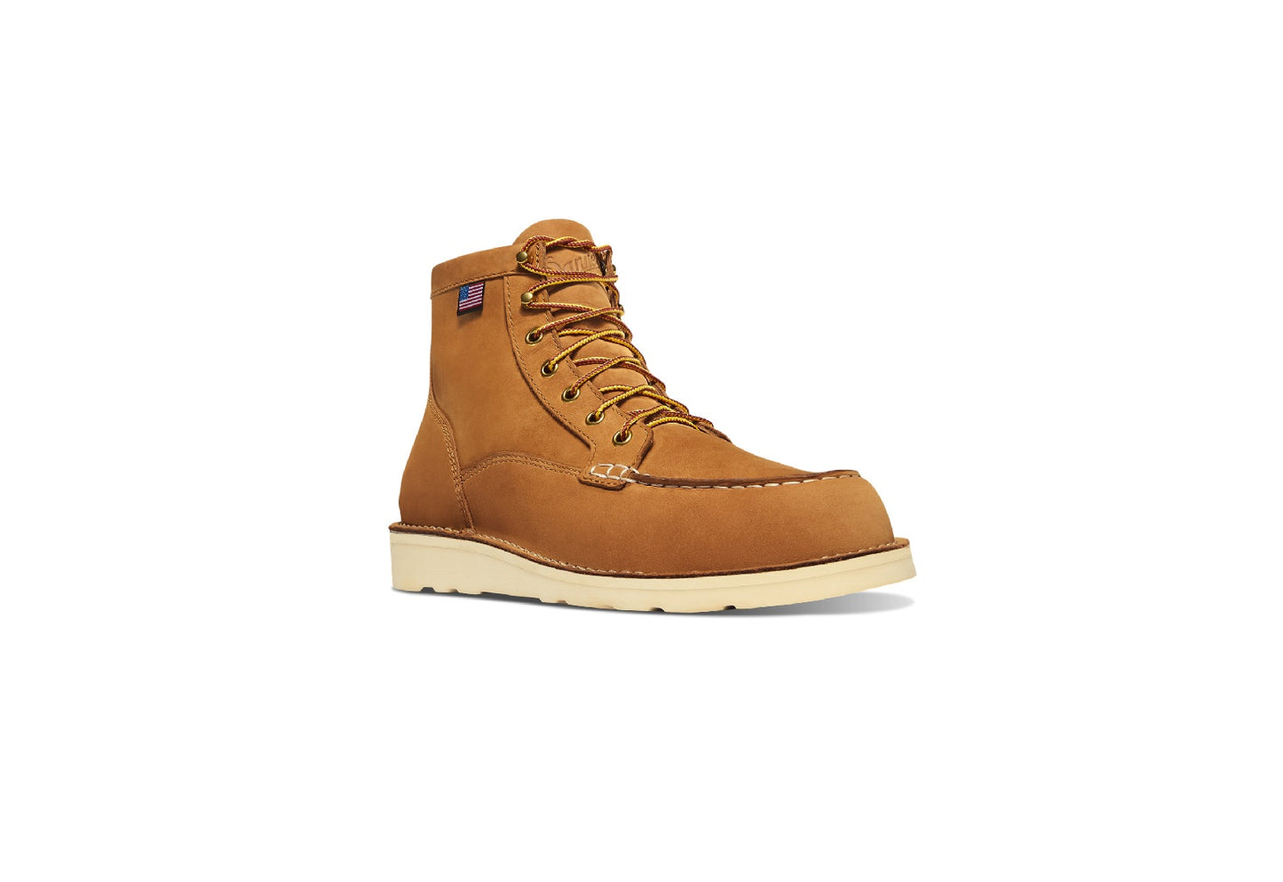 Danner Men's Bull Run Moc Toe Boot, Wheat