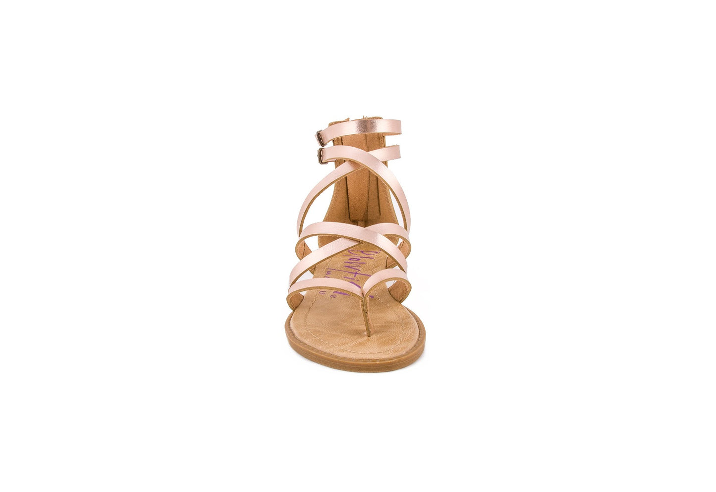 Blowfish Malibu Women's Bungalow Sandals, Rose Gold