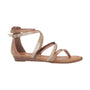 Blowfish Malibu Women's Bungalow Sandals, Sand/Amber/Sahara Mirage/Gold Cosmic