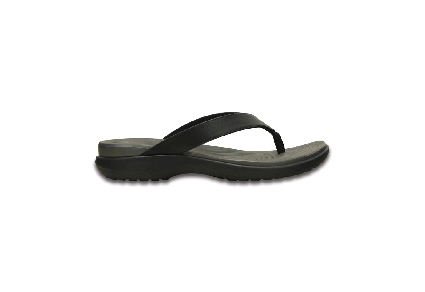 Crocs Women's Capri V Flip-Flops, Black/Graphite