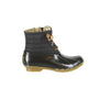 Sperry Women's Saltwater Chevron Quilted Boot, Black