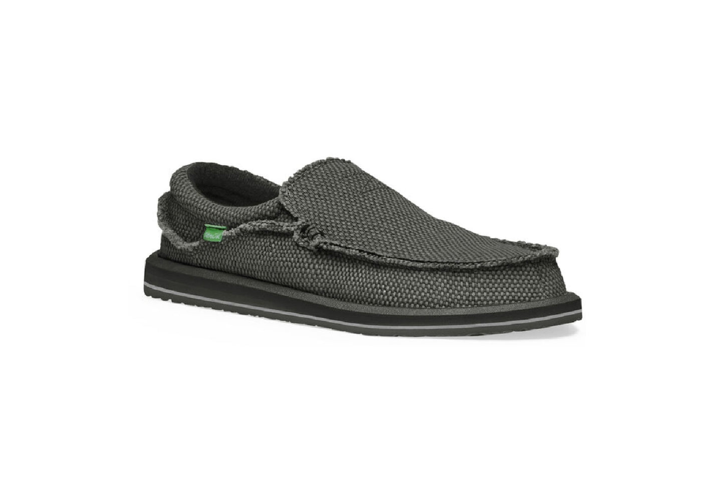 Sanuk Men's Chiba Sidewalk Surfers Slip-On, Black