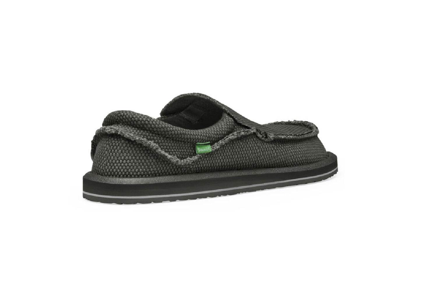 Sanuk Men's Chiba Sidewalk Surfers Slip-On, Black