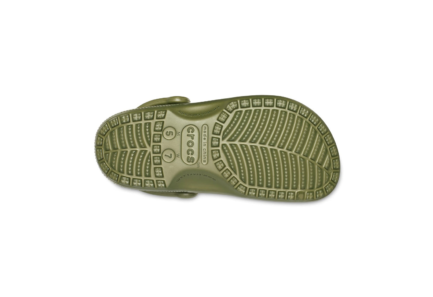 Crocs Classic Clogs, Army Green (Men)