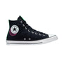 Converse Chuck Taylor All Star See Beyond High Top Canvas Sneaker, Black/Green/Prime Pink (Men)