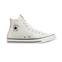 Converse Chuck Taylor All Star See Beyond High Top Canvas Sneaker, White/Prime Pink/Prism Green (Men)