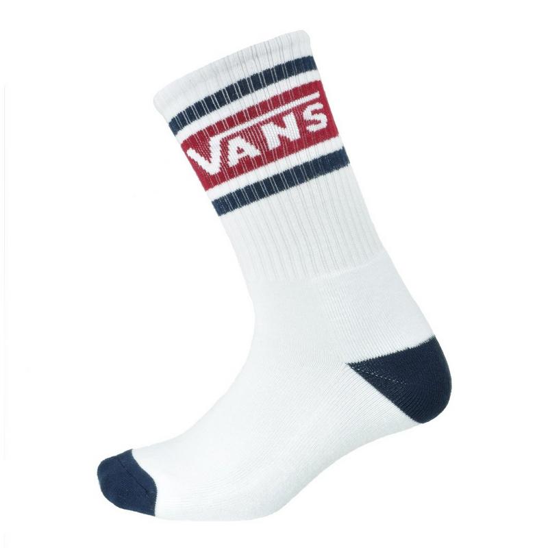 Vans Men's Tribe Crew Sock, White/Navy
