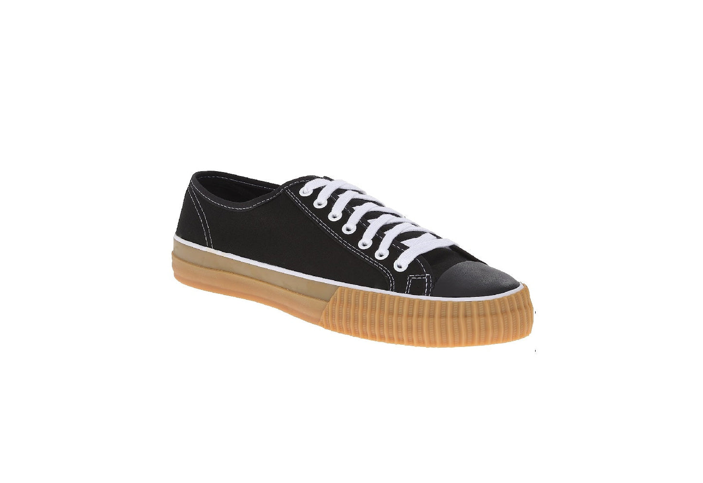 PF Flyers Center Lo Reissue, Black/Gum (Women)