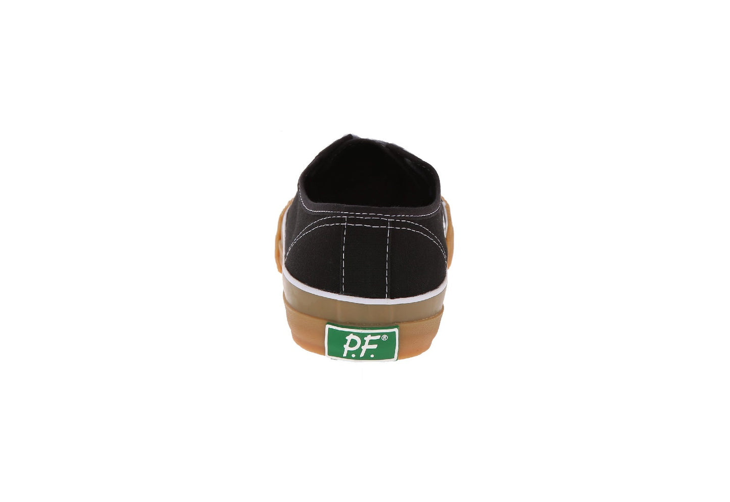 PF Flyers Center Lo Reissue, Black/Gum (Women)