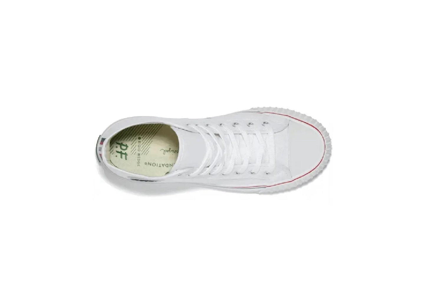 PF Flyers Center Hi Reissue, White (Women)