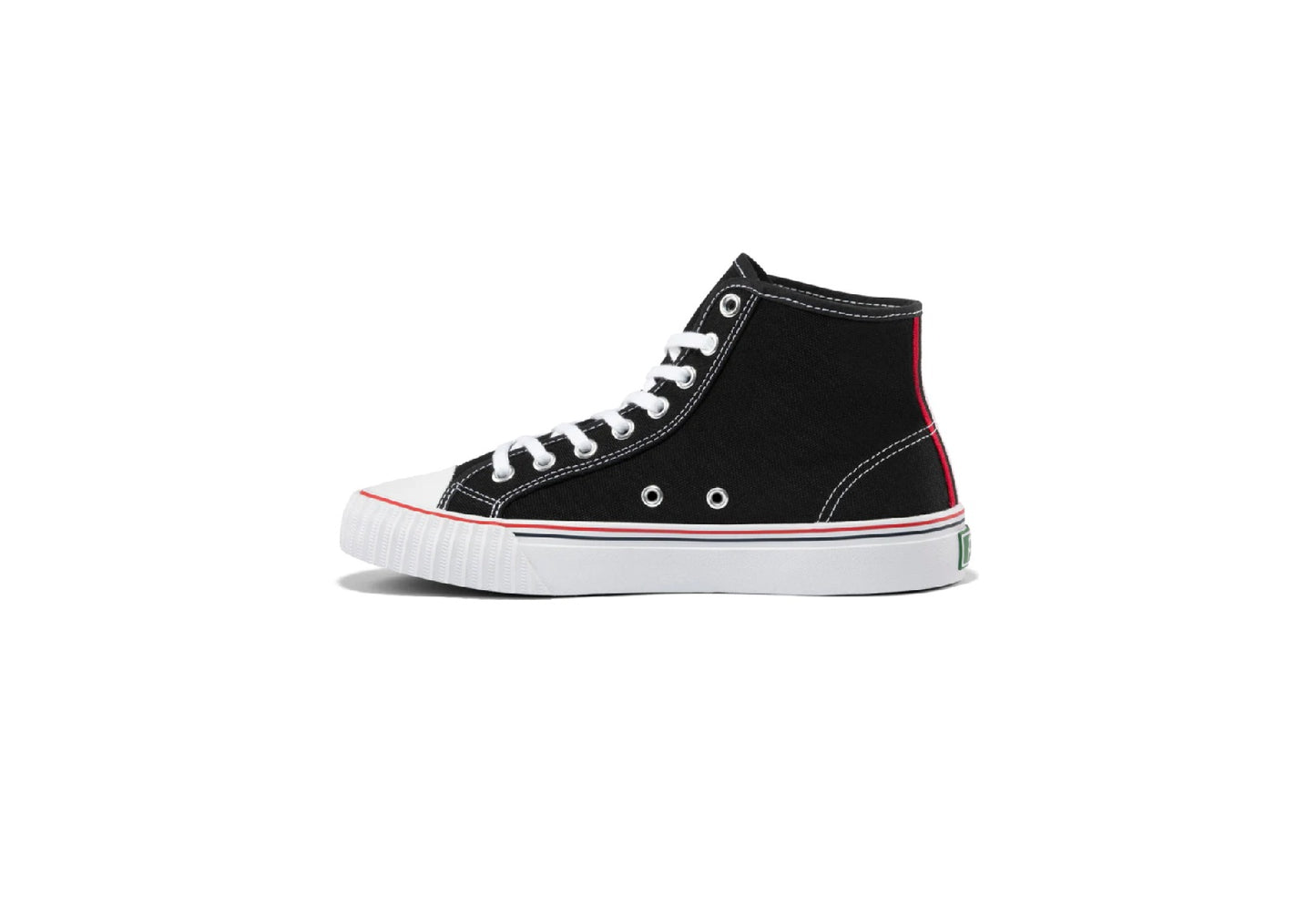 PF Flyers Center Hi Reissue, Black/White (Kids)