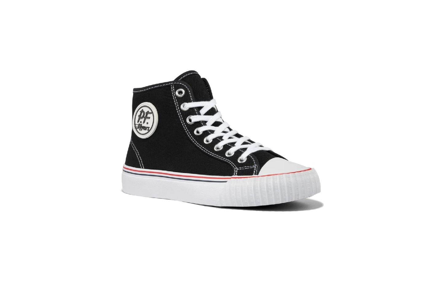 PF Flyers Center Hi Reissue, Black/White (Kids)