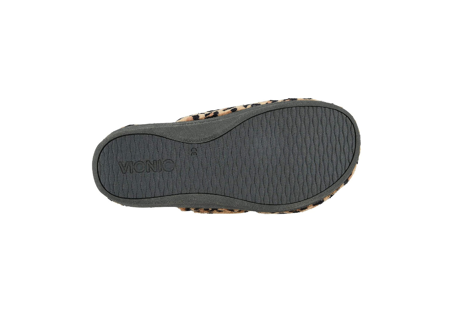 Vionic Women's Gemma Mule Slippers, Natural Leopard