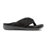 Vionic Women's Gracie Toe Post Slippers, Black