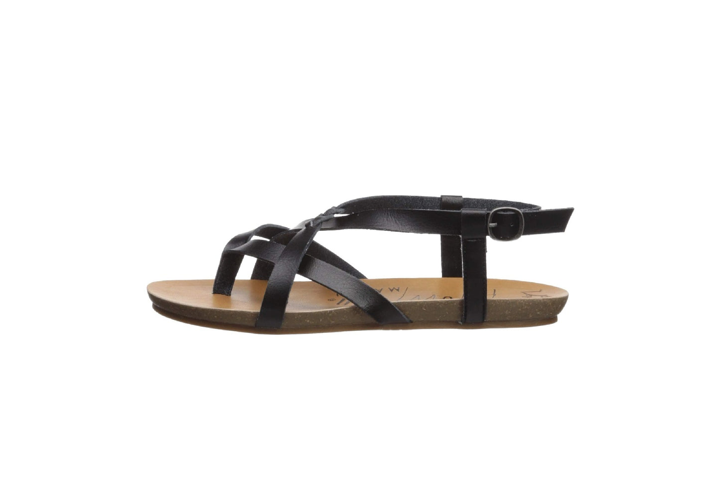 Blowfish Malibu Women's Granola-B Sandals, Black Dyecut