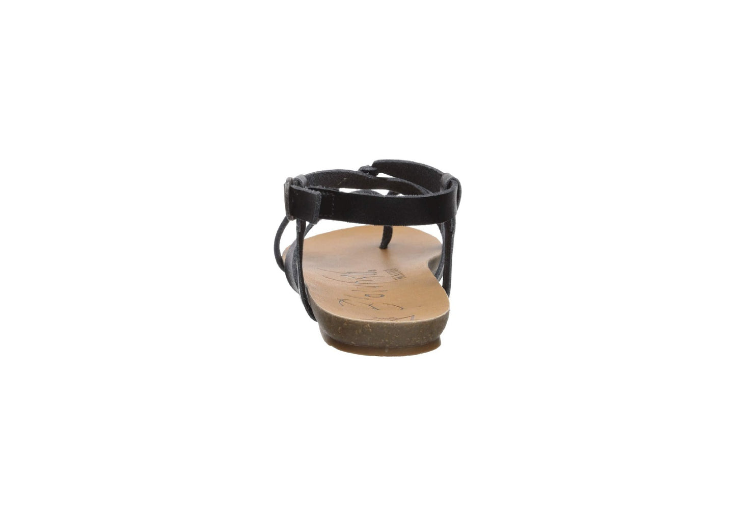 Blowfish Malibu Women's Granola-B Sandals, Black Dyecut