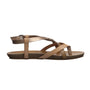 Blowfish Malibu Women's Granola-B Sandals, Blond/Wheat/Pearl Rosegold