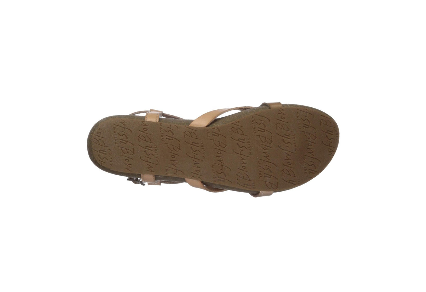 Blowfish Malibu Women's Granola-B Sandals, Blond/Wheat/Pearl Rosegold