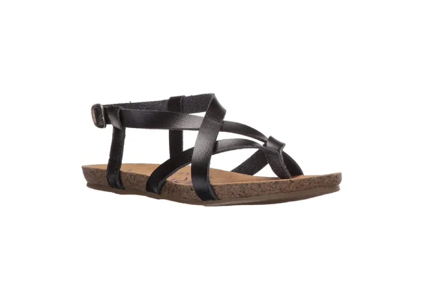 Blowfish Malibu Women's Granola Sandals, Black Dyecut