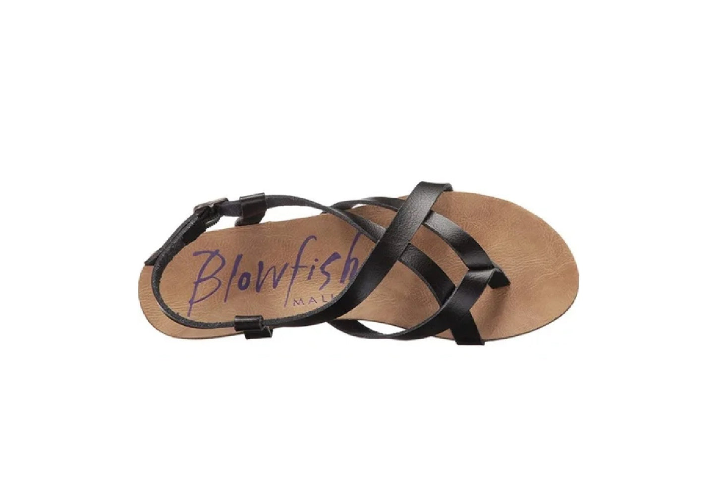 Blowfish Malibu Women's Granola Sandals, Black Dyecut