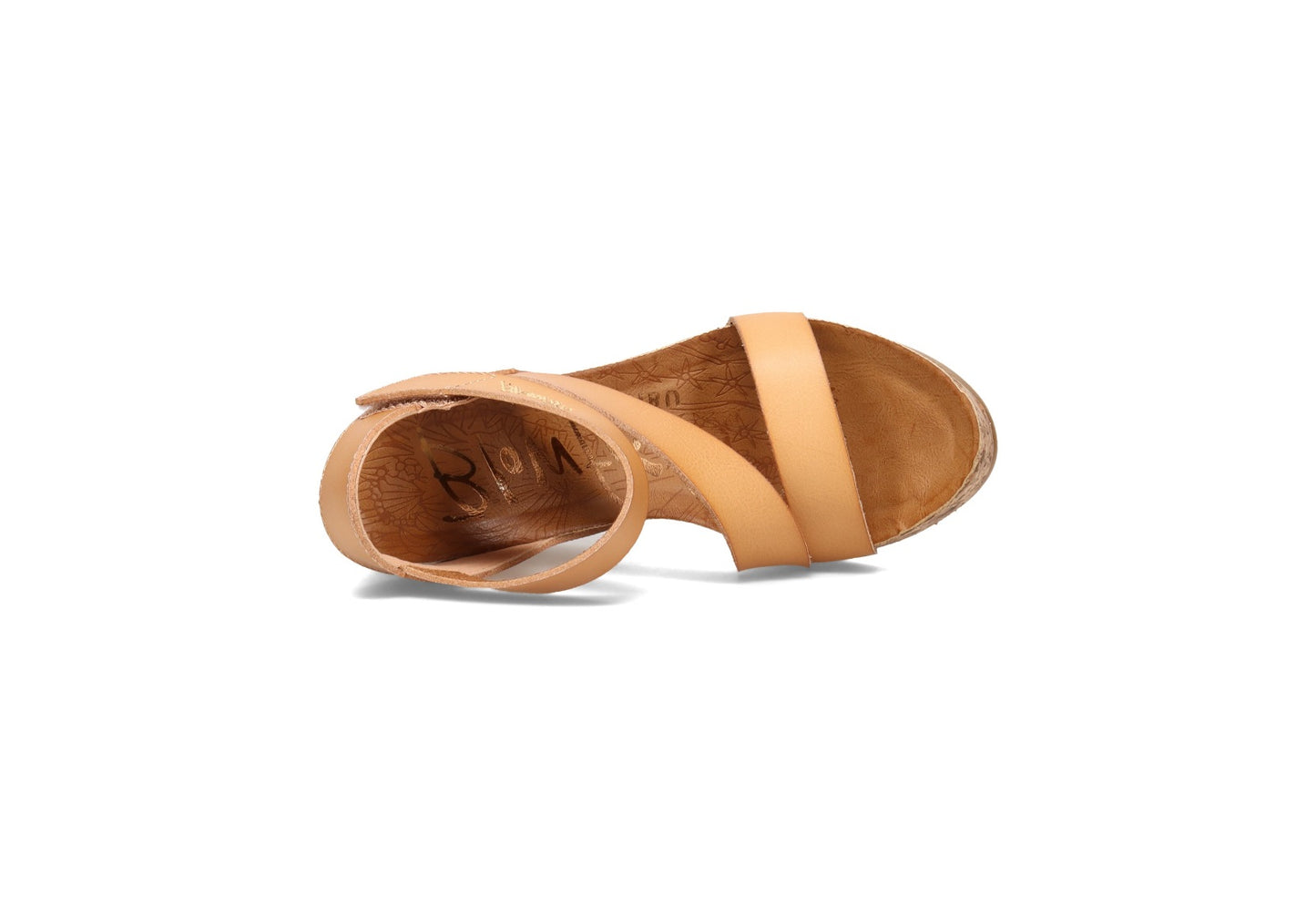 Blowfish Malibu Women's Hapuku Wedge Sandals, Nude Dyecut