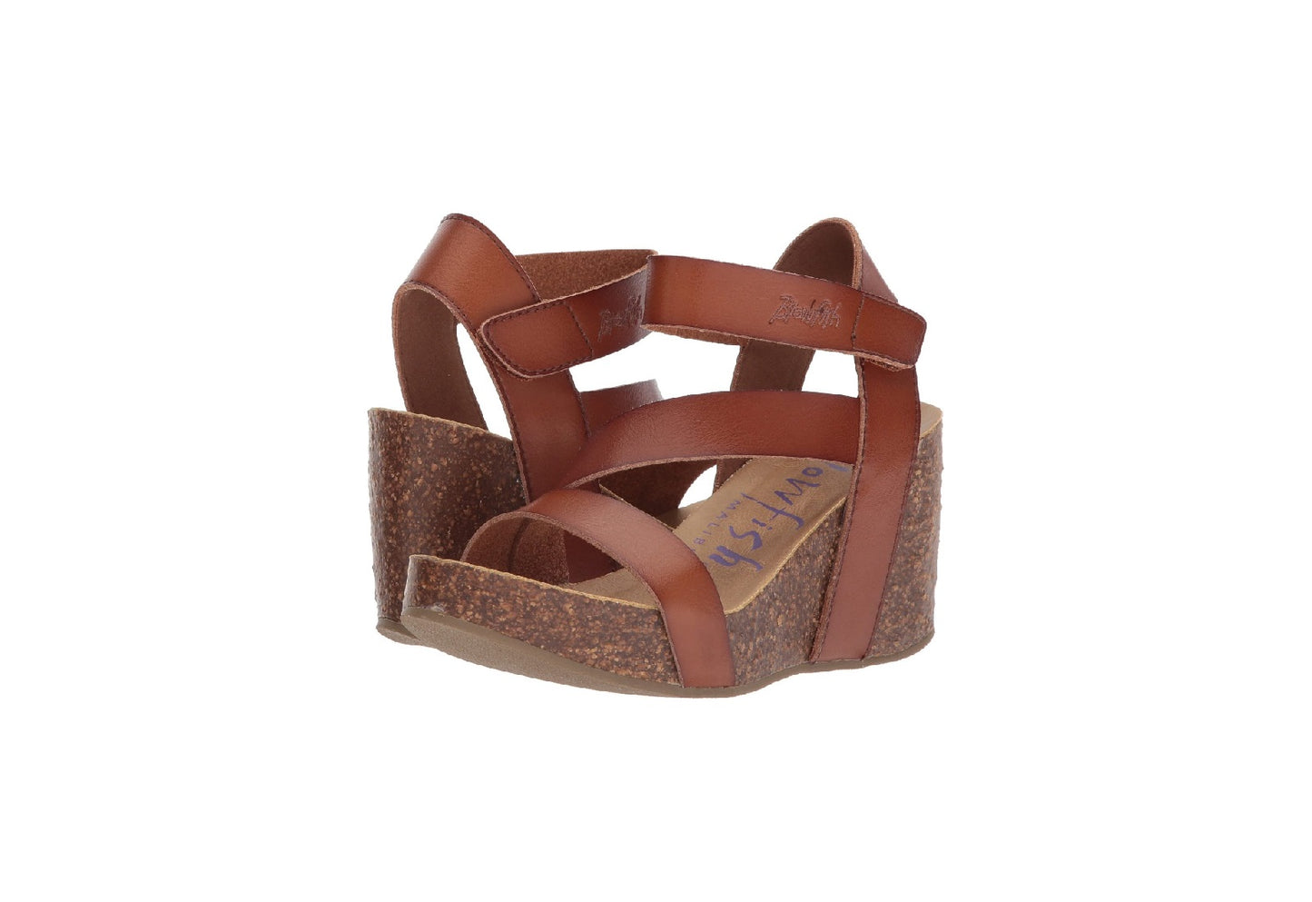 Blowfish Malibu Women's Hapuku Wedge Sandals, Scotch Dyecut