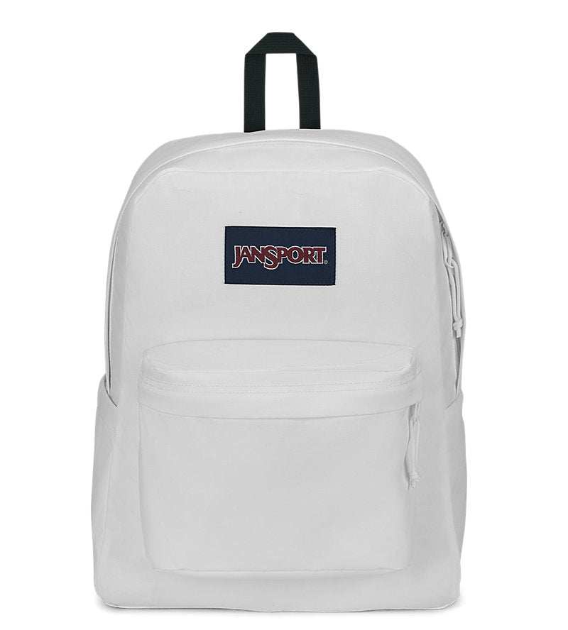 Jansport Backpack, SUPERBREAK, White