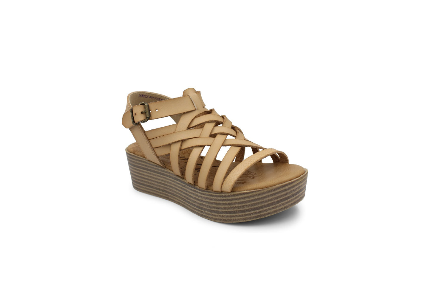 Blowfish Malibu Women's Luva Sandals, Dune Amazon Rawhide