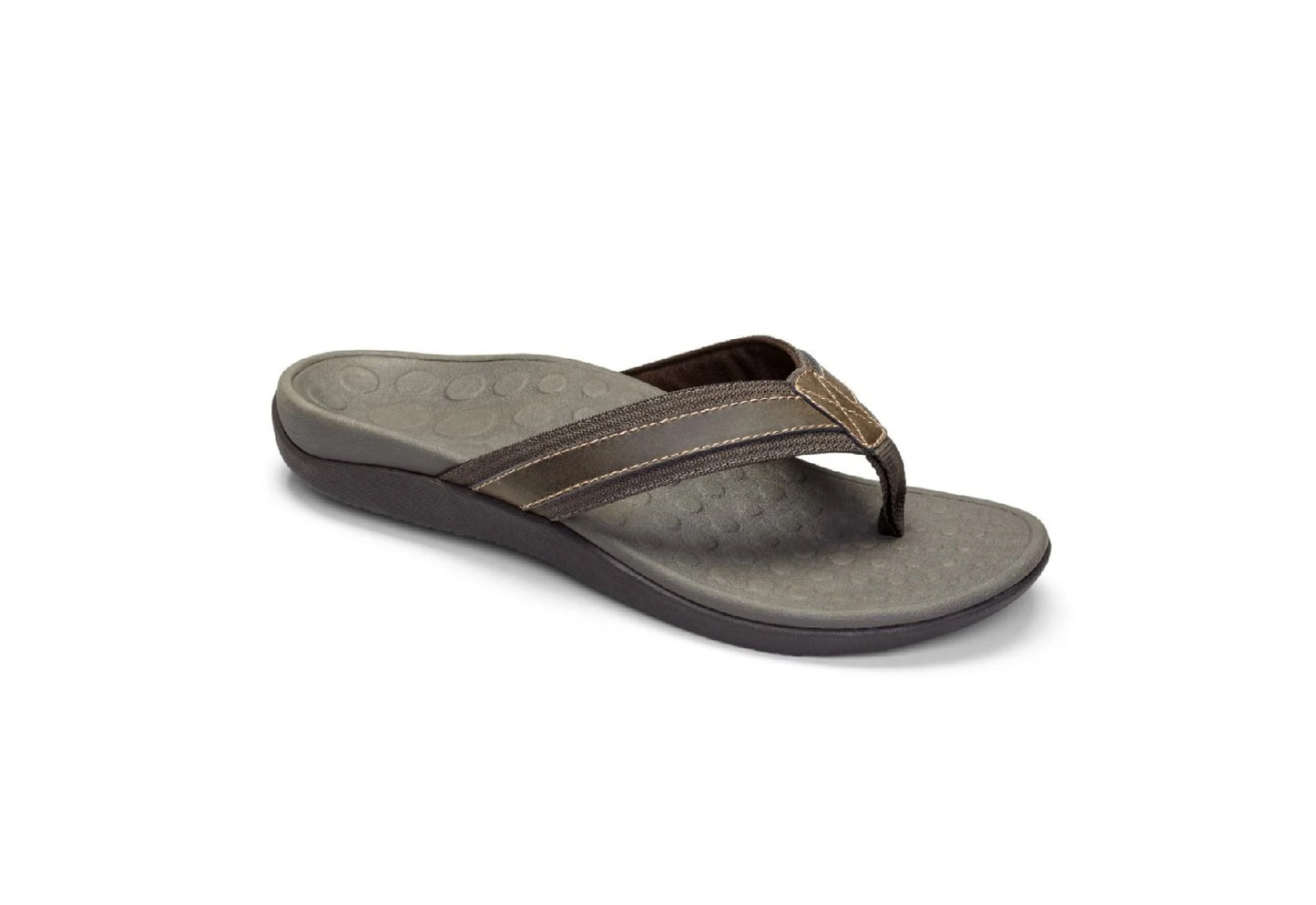 Vionic Men's Tide Toe Post Sandals, Brown