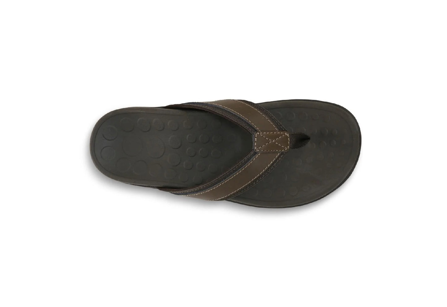 Vionic Men's Tide Toe Post Sandals, Brown