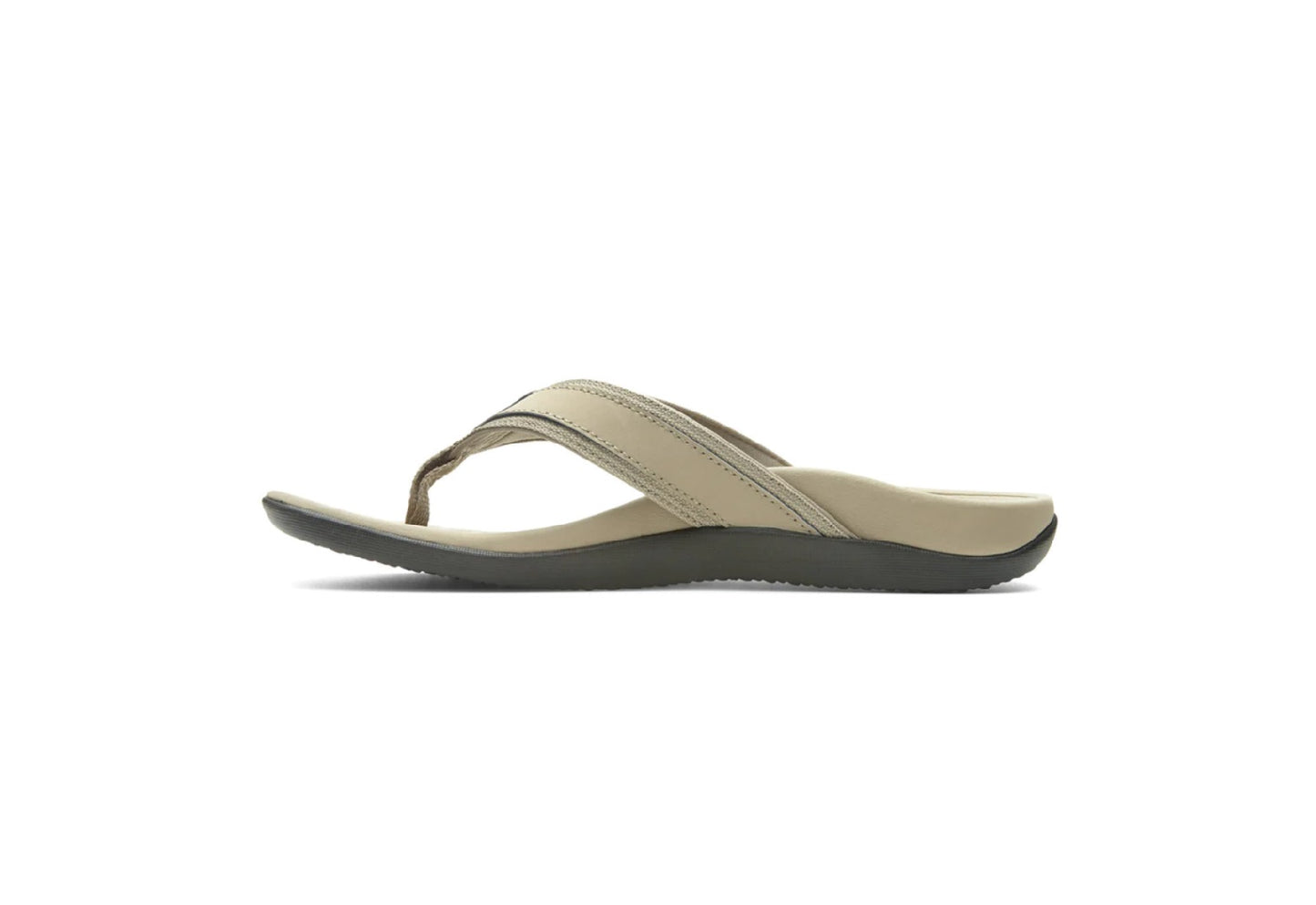 Vionic Men's Tide Toe Post Sandals, Taupe